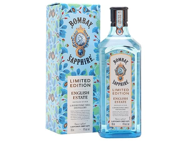 The Bombay Sapphire gin luxury packaging