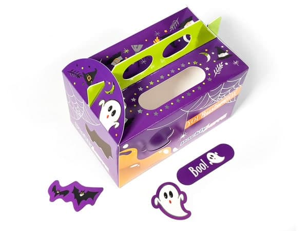 Halloween box as seen from above