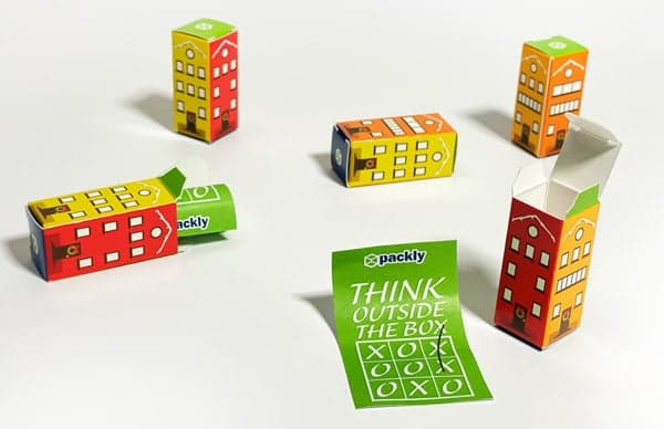 The advent calendar boxes may contain messages