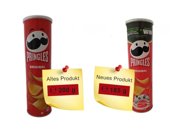 Contents shrinkflation in tube package