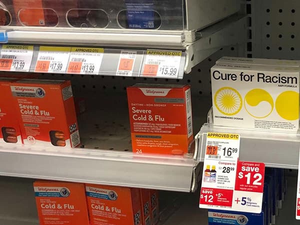 The cure for racism among over-the-counter drugs