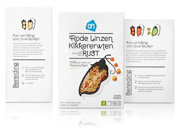 Organic cereals rice: packs for export