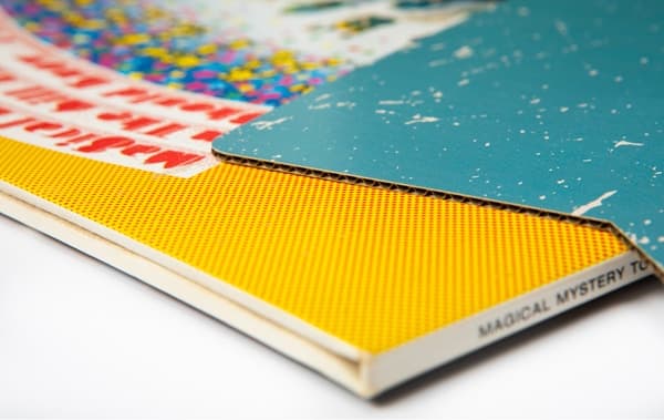 Vintage looking shipping envelope