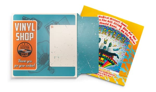 Shipping envelop for vinyl shop