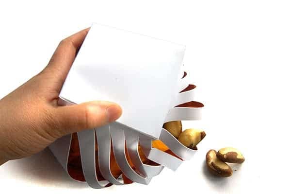 confezione per frutta secca