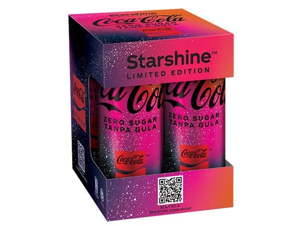 QR code on packaging for augmented reality