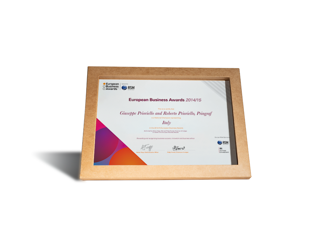 European Business Award 2014: ethics, innovation and success