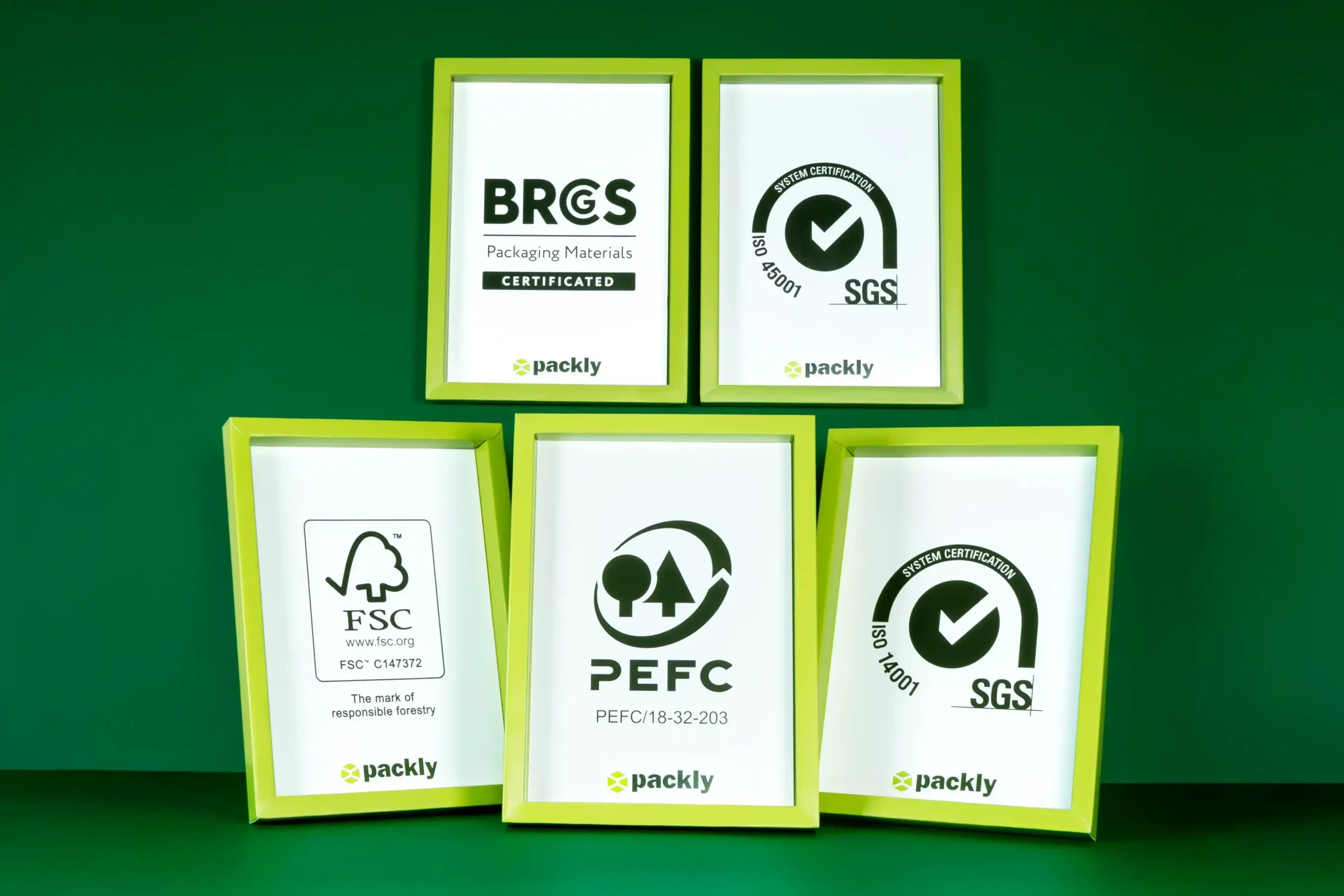 Packly Certifications