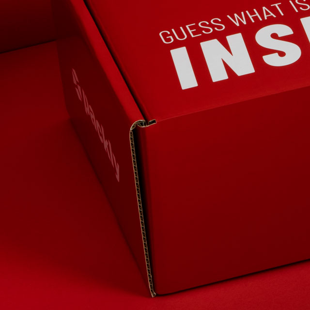 corrugated cardboard box